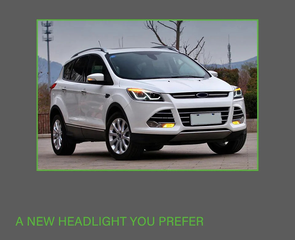 thumbnail image 2 of Bridge LED Daytime Running Lights (DRL) & Fog Lamp Assembly For Ford Kuga / Escape (2013-2016) 2 of 4