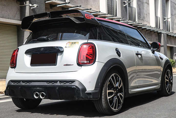 High Quality Body Kit for BMW MINI Coopers JCW F55 F56 Upgrade GP Style Carbon Fiber ROOF WING TRUNK SPOILER