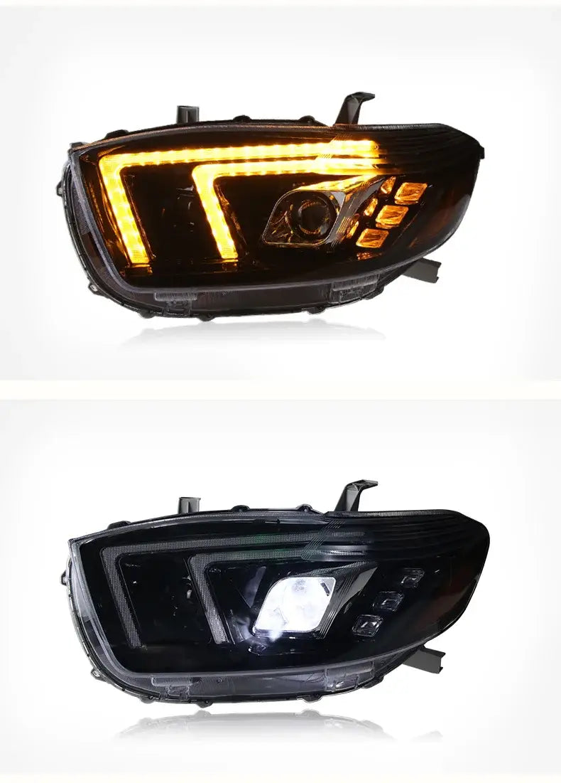 Highlander Headlights 2007-2011 Highlander LED Headlight