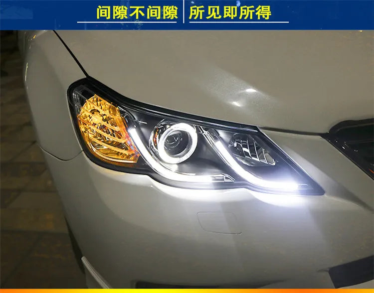 Car Styling Head lamp light for Toyota Mark X Headlights