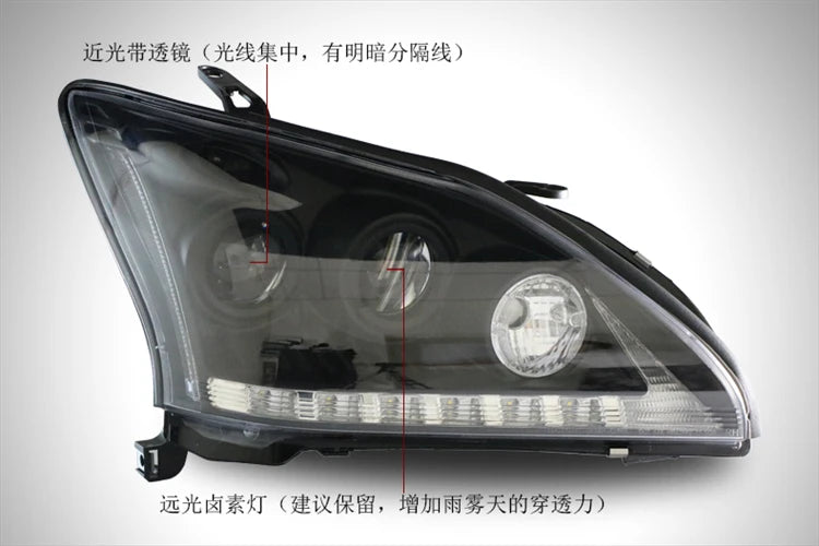 Car Styling Head lamp light for Lexus RX350 Headlights