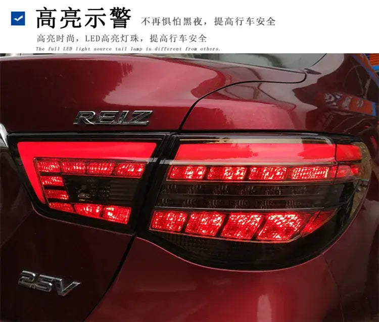 Toyota Mark X Tail Lights 2010-2012 Reiz LED Tail Light DRL