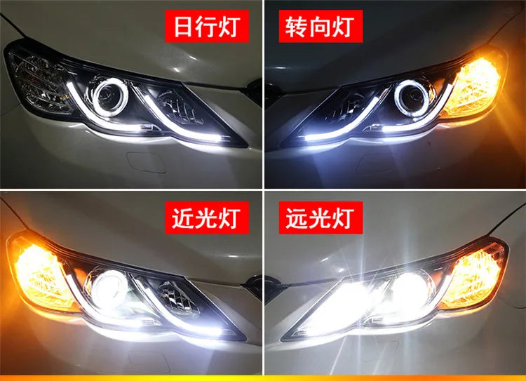 Car Styling Head lamp light for Toyota Mark X Headlights