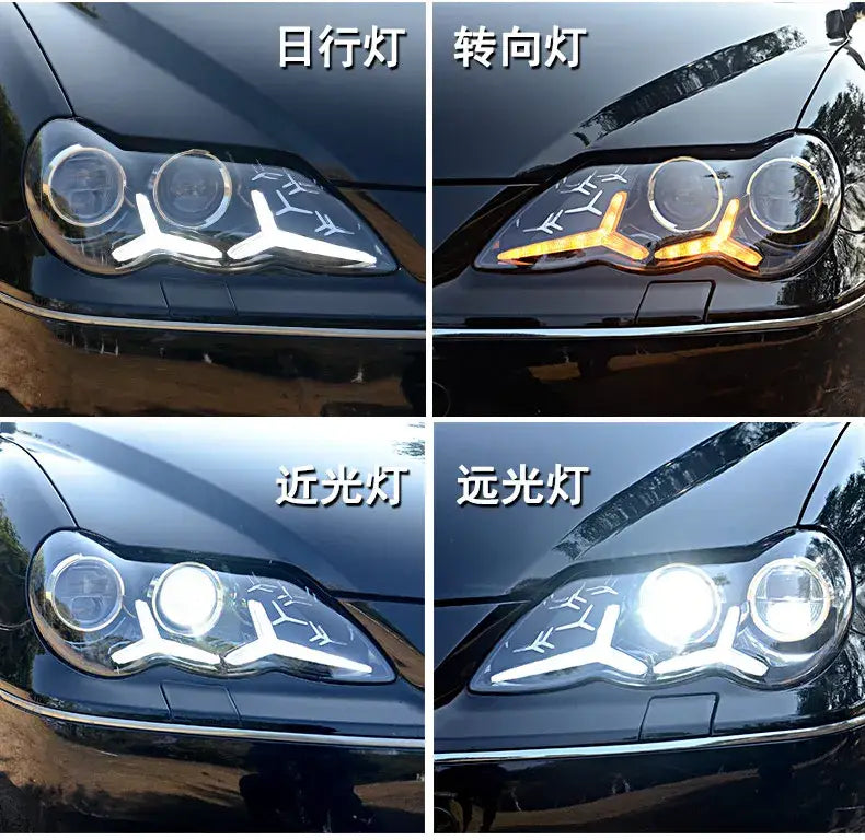 Toyota Mark X Headlights 2004-2009 Reiz LED Headlight DRL