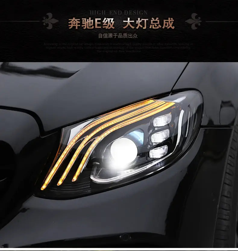 Car Styling Head lamp light for BENZ W213 Headlights