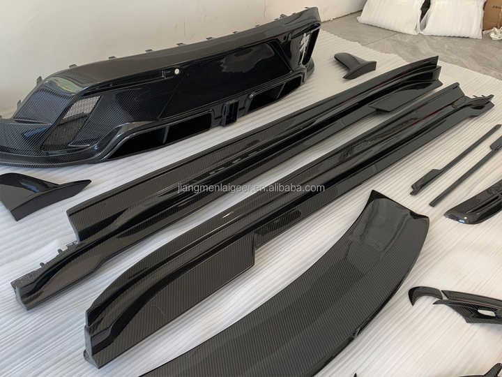 Porsche Taycan M Style Dry Carbon Fiber Body Kit Automotive Accessories For Porsche Taycan