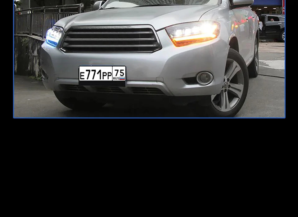 Toyota Highlander Headlights 2007-2011 Kluger LED Headlight