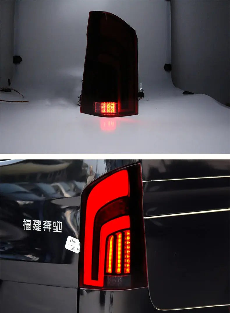 Car Styling Tail lamp light for Vito Tail Lights 2014-2020