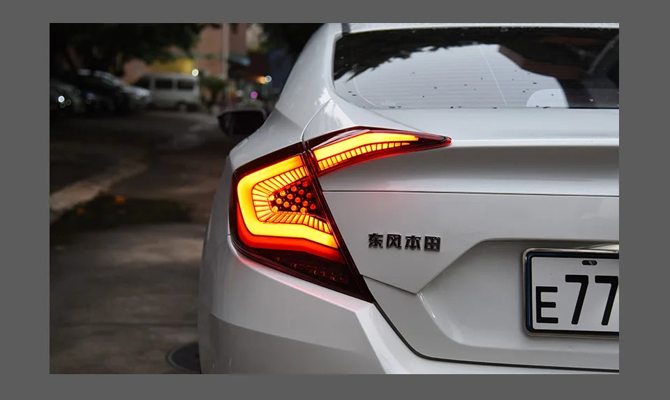 Car Styling Tail lamp light for Civic Tail Lights 2017-2020