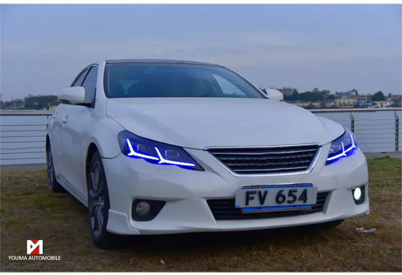 Toyota Mark X Headlights 2010-2012 Reiz LED Headlight LED