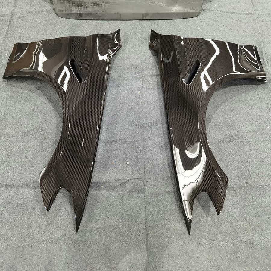 High Quality Carbon Fiber Side Fender for BMW 5 Series F90 M5 G30 G38 Front Bumper Vents Fender Wheel Arch Cover Car Body Kit - CAR CRAFT INDIA