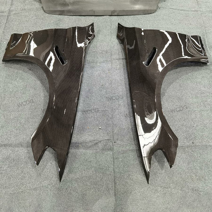 High Quality Carbon Fiber Side Fender for BMW 5 Series F90 M5 G30 G38 Front Bumper Vents Fender Wheel Arch Cover Car Body Kit - CAR CRAFT INDIA