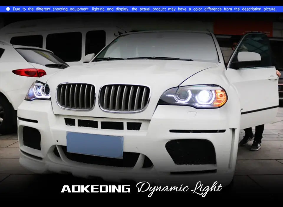 Car Styling Head lamp light for X5 E70 Headlights 2007-2013