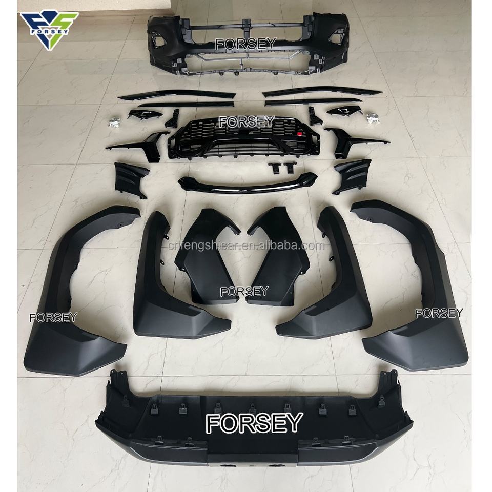 GR Sport Conversion Car Bumper 2023 for Hilux Revo Rocco 2016-2020 Upgrade to Hilux Body Kit GR Sport 2023 - CAR CRAFT INDIA