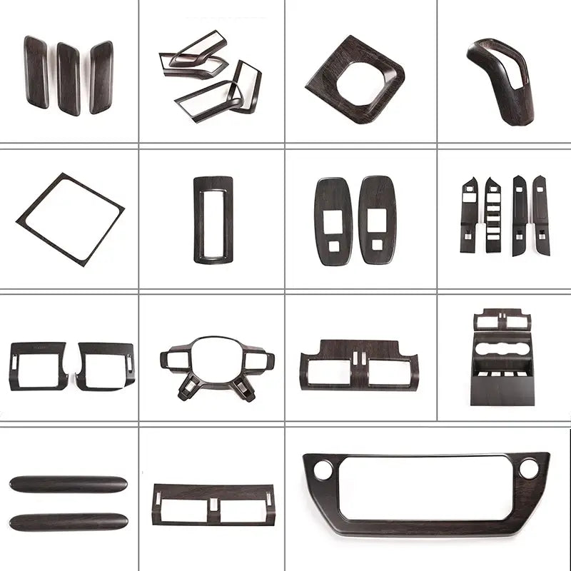 ABS Oak Wood Interior Kit,For Land Rover Defender 110