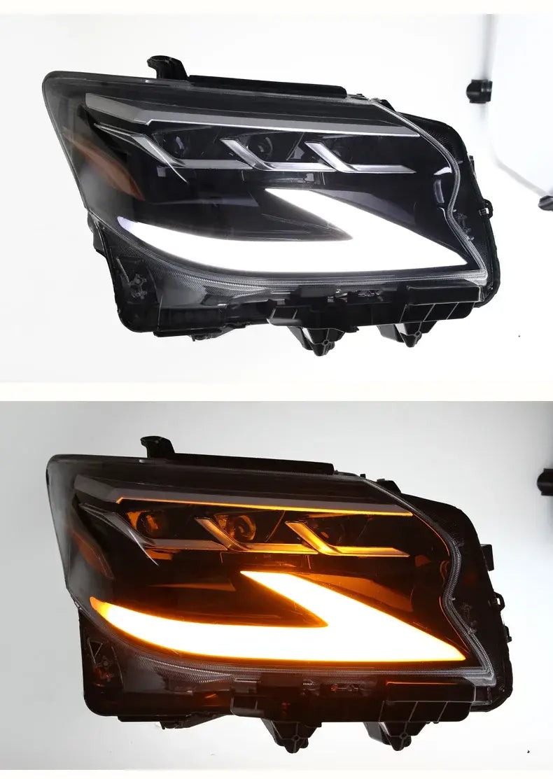 Car Styling Head lamp light for GX400 Headlights 2014-2020