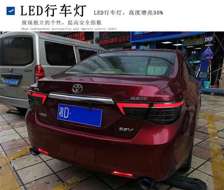 Toyota Mark X Tail Lights 2010-2012 Reiz LED Tail Light DRL