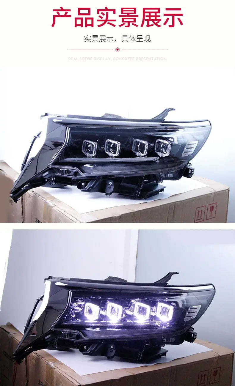 Toyota Prado Headlights 2018-2019 Land Cruiser Prado LED