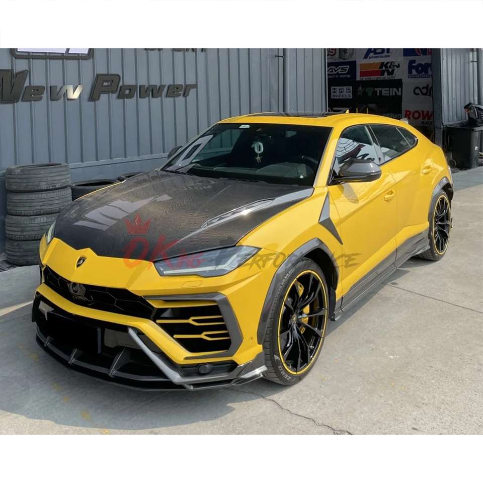 Performante Style Dry Carbon Fiber Hood for Lamborghini URUS Engine Bonnet