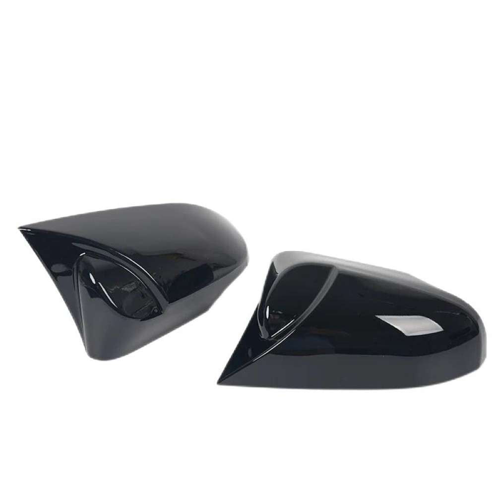 Car Craft Compatible With Toyota Corolla Altis 2014-2018 Side Rear View Case Wing Cap Shell Housing Mirror Covers 3m Tape Pasting Style Ar-mr-039 Glossy Black CC-8086 - CAR CRAFT INDIA