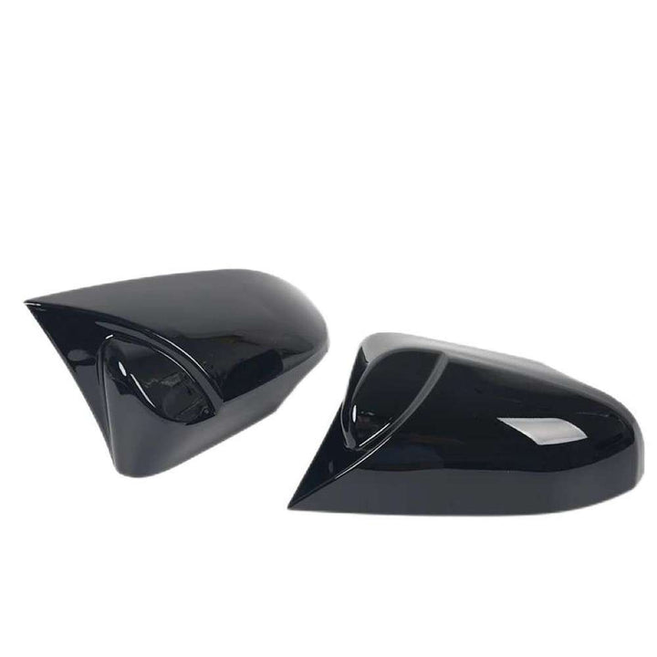 Car Craft Compatible With Toyota Corolla Altis 2014-2018 Side Rear View Case Wing Cap Shell Housing Mirror Covers 3m Tape Pasting Style Ar-mr-039 Glossy Black CC-8086 - CAR CRAFT INDIA