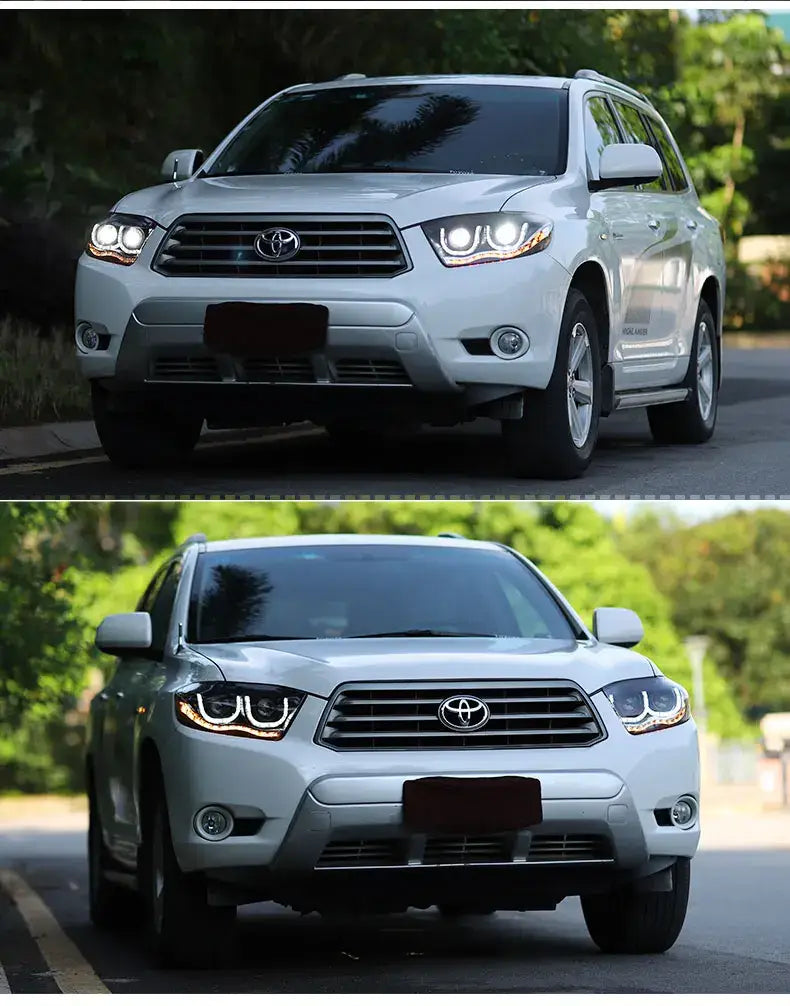 Car Styling Headlamp light for Highlander Headlights