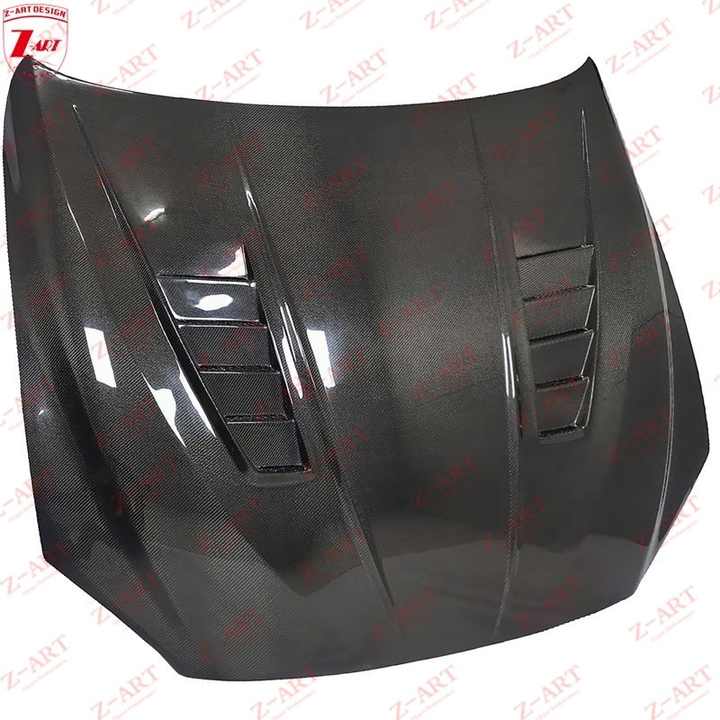 Z-ART F06 F12 F13 Carbon Fiber Engine Bonnet for BMW 640i 650i M6 2011-2018 Vented Motor Hood for BMW 6 Series Engine Lid - CAR CRAFT INDIA