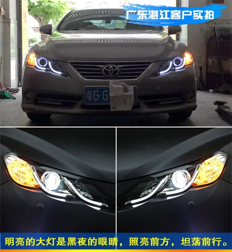 Car Styling Head lamp light for Toyota Mark X Headlights