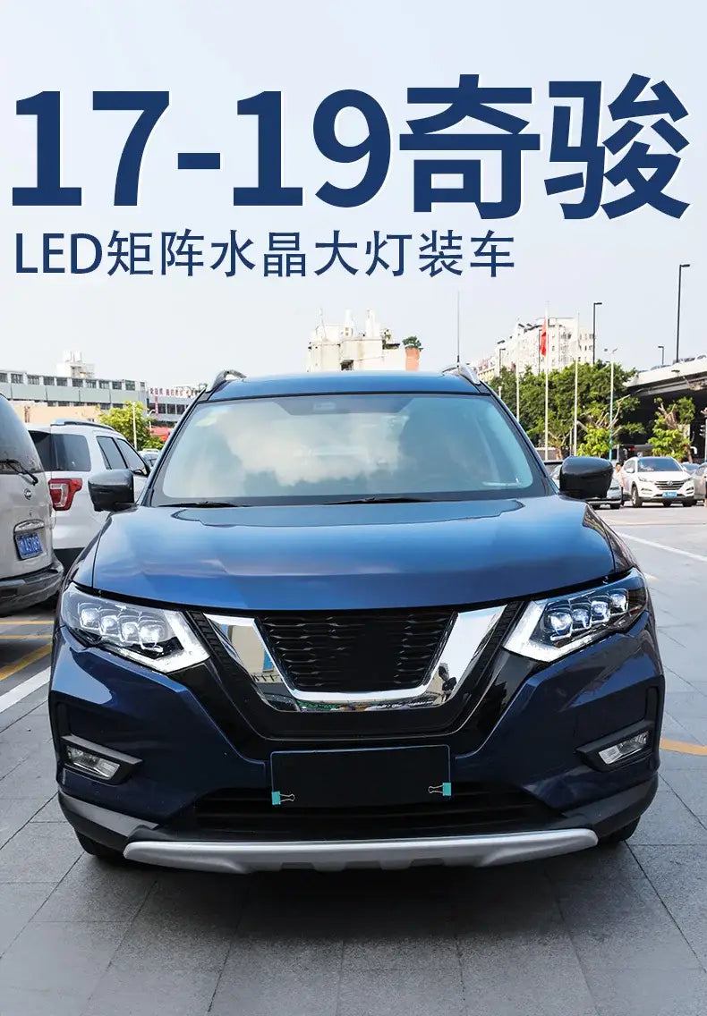 Car Styling Head lamp light for Nissan X-Trail Headlights