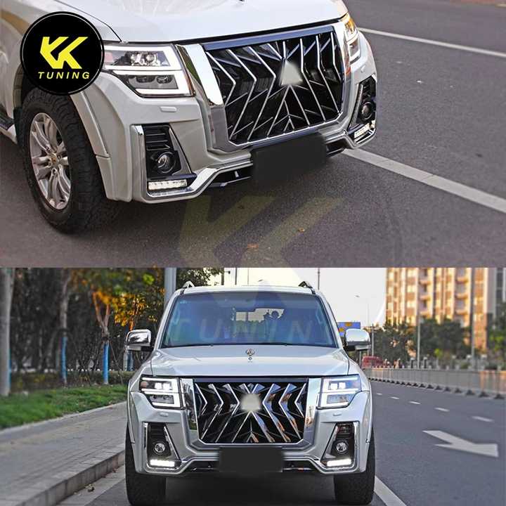 Black Hawk Style Facelift Kit Full Set Body Kits for Mitsubishi Pajero Accessories2015-2018 V97 V93 V98