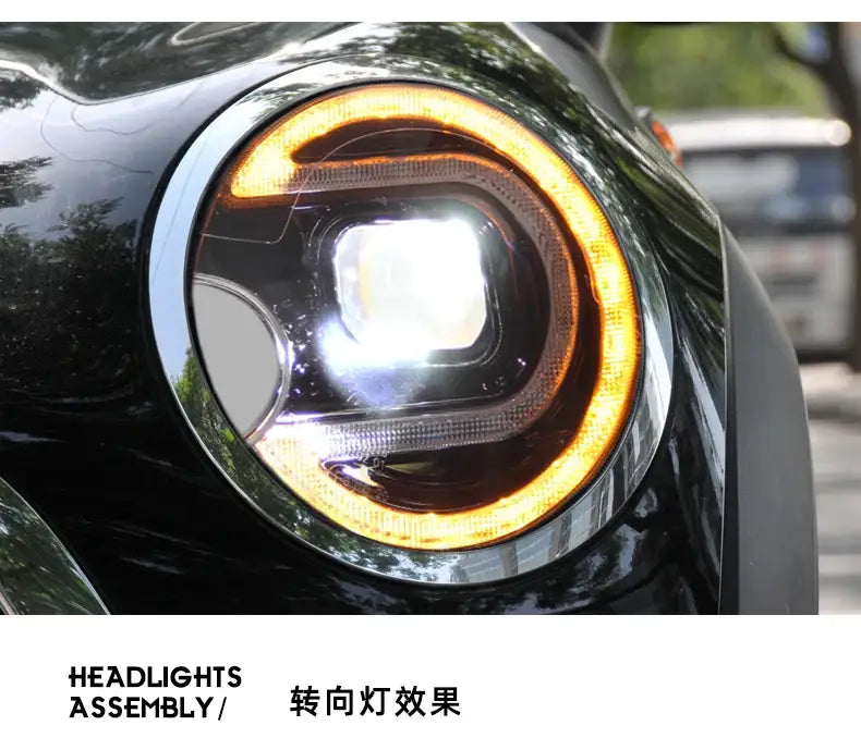 Car Styling Head lamp light for MINI R55 Headlights