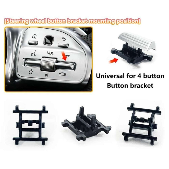 Car Craft Compatible With Mercedes Benz A B C E S Class W205 W206 W213 W214 W222 W223 W167 W247 W464 W465 H247 W253 W254 2019-2025 Gla Glc Gle Gls Steering Wheel Control Switch Button 0999058106-4 CC-8484