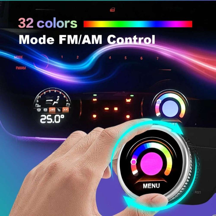 Car Craft Compatible With Bmw 3 Series F30 F34 2012-2018 4 Series F32 2012-2018 Lcd Display Air Conditioning Board Android Ac Panel Digital Touch Screen Climate Knobs Control 8.8 Inch CC-8488 - CAR CRAFT INDIA