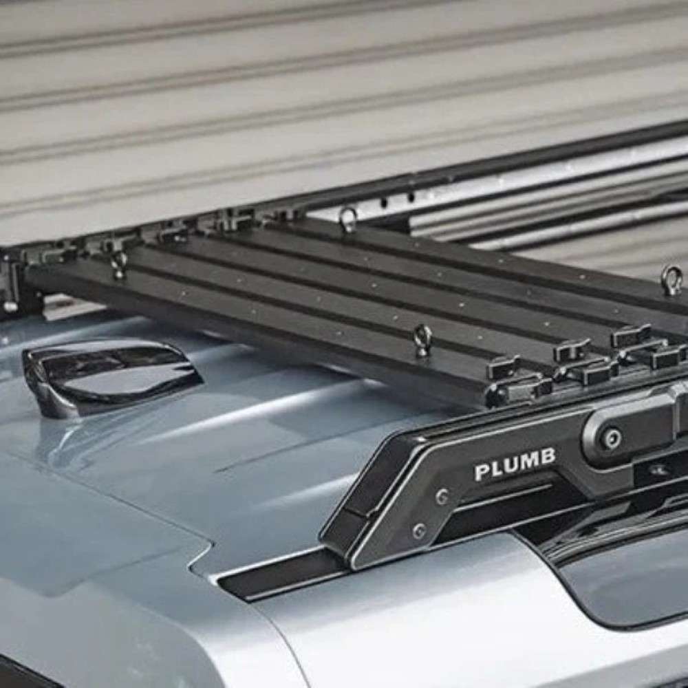 Car Craft Compatible With Range Land Rover Defender 2020-2025 110 Plumb M-one Adjustable Slimline Roof Rail Rack Plumb-006 - CAR CRAFT INDIA