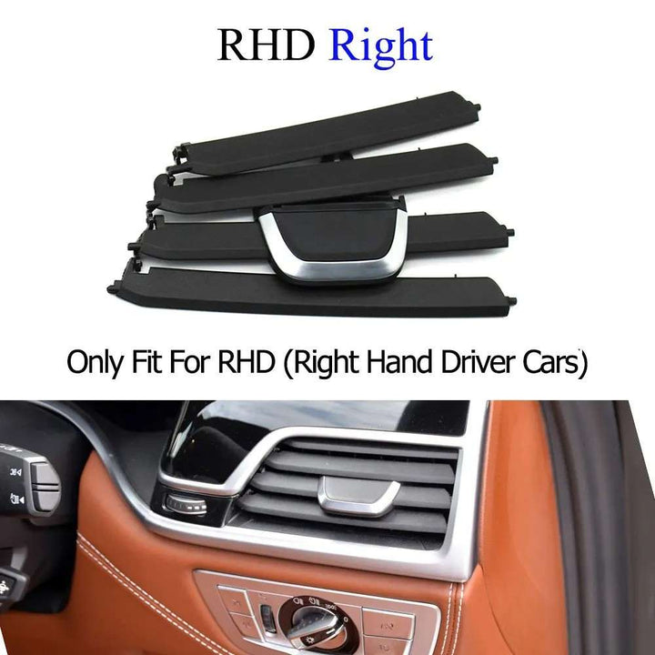 Car Craft Compatible With Bmw 7 Series G11 G12 2016-2021 Ac Air Vent Grill Slider Repair Kit Trim Right 64229299498 - CAR CRAFT INDIA