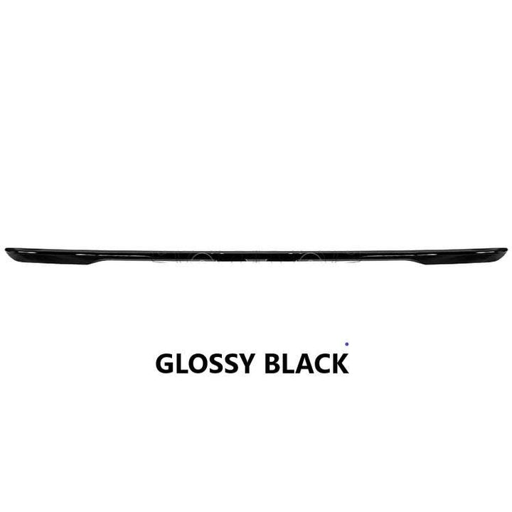 Car Craft Compatible With Range Land Rover Vogue 2023+ Rear Trunk Mid Wing Boot Spoiler Lip Splitter Skirt Ar-land-012 Glossy Black - CAR CRAFT INDIA