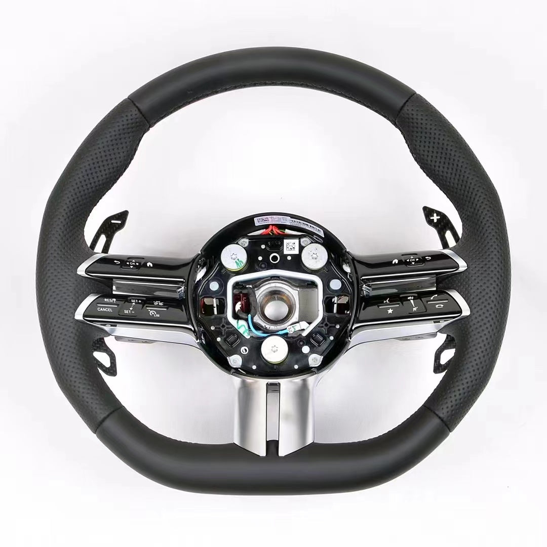 Car Craft Compatible With Mercedes Benz C E S Class GLE GLS W206 W213 W223 W465 W167 E63s 2022-2023 Dragonfly Style Dry Carbon Fiber Steering Wheel Magnetic Shift Paddles Replacement Extended Shift Paddles CC-7934 - CAR CRAFT INDIA