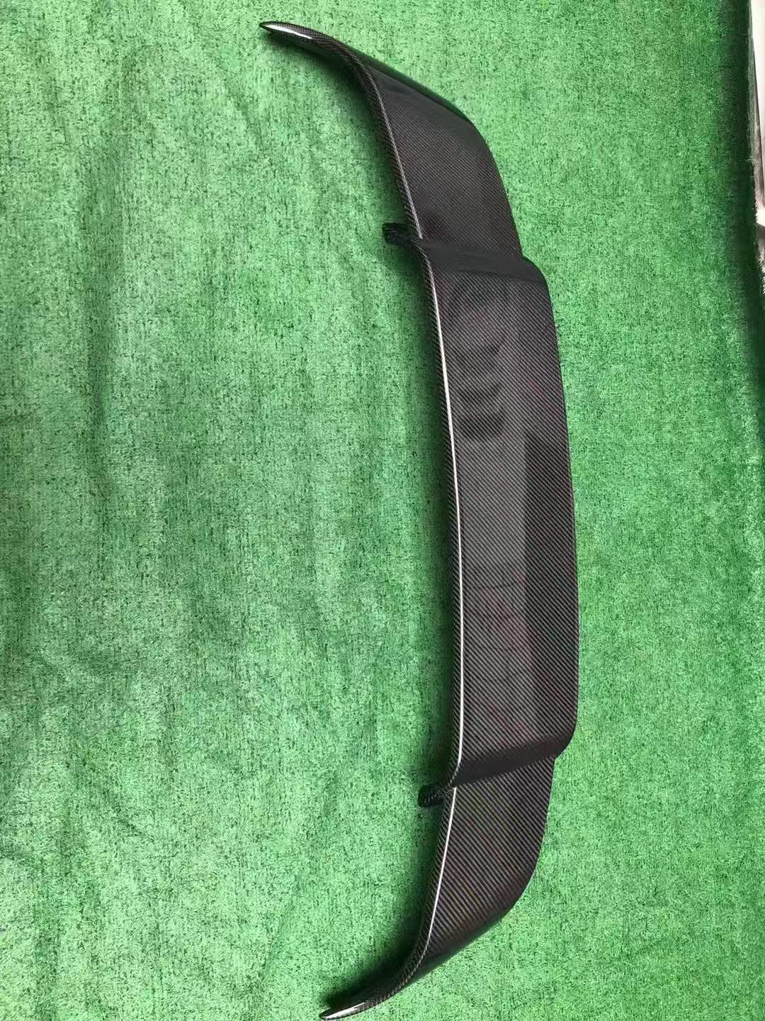 For Benz W167 GLE63 AMG 2020-2024 Real carbon Fiber Car Roof Spoiler Modification Part Rear Roof Spoiler Wing Car Accessories Exterior - CAR CRAFT INDIA