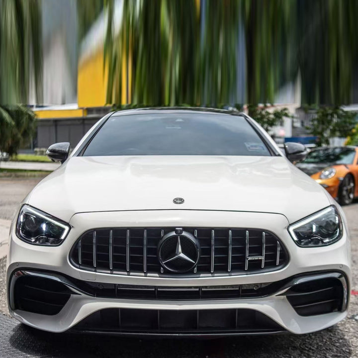 Car Craft Compatible With Mercedes Benz E Class W213 2016-2020 To W213 Lci 2021+ Amg 63 Upgrade Facelift Conversion Bodykit Bumper Hood Headlight Taillight CC-6359