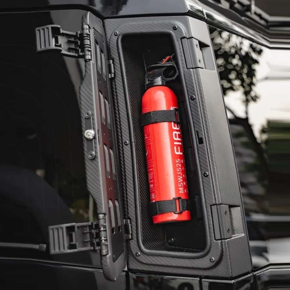 Car Craft Compatible With Range Land Rover Defender 2020-2025 Plumb M-one Side Mounted Tool Equipment Box Carrier Plumb-007 - CAR CRAFT INDIA
