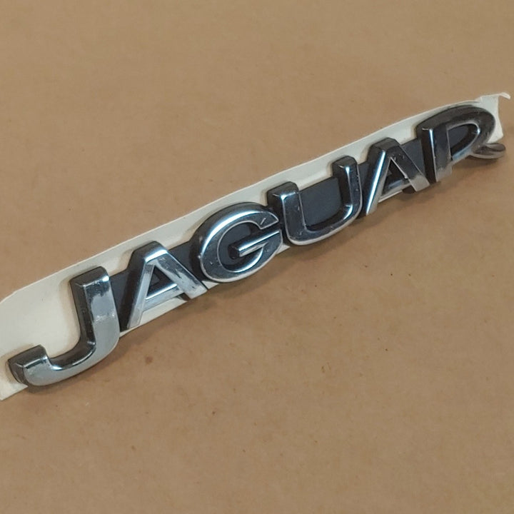 Car Craft Compatible With Jaguar Xf Xe Xjl Xfs Xkr F Pace Letter Logo Badge Emblem Sticker Chrome 145*30mm