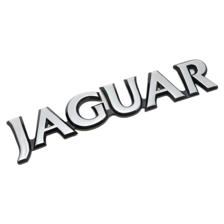 Car Craft Compatible With Jaguar Xf Xe Xjl Xfs Xkr F Pace Letter Logo Badge Emblem Sticker Chrome 145*30mm