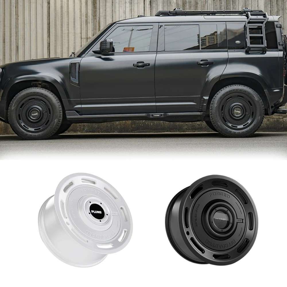 Car Craft Compatible With Range Land Rover Defender 2020-2025 Plumb M-one Alloy Wheel Macwheel Rim Black 22 Inch Plumb-018 - CAR CRAFT INDIA