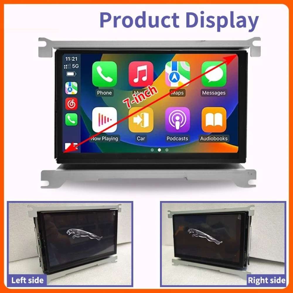 Car Craft Compatible With Jaguar Xf 2011-2015 Android Multimedia Infotainment Touchscreen Dvd Player Wireless Carplay Android Auto 4gb +64gb 7 Inch - CAR CRAFT INDIA