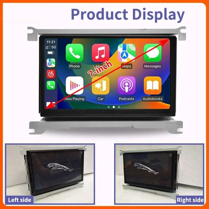 Car Craft Compatible With Jaguar Xf 2011-2015 Android Multimedia Infotainment Touchscreen Dvd Player Wireless Carplay Android Auto 4gb +64gb 7 Inch - CAR CRAFT INDIA