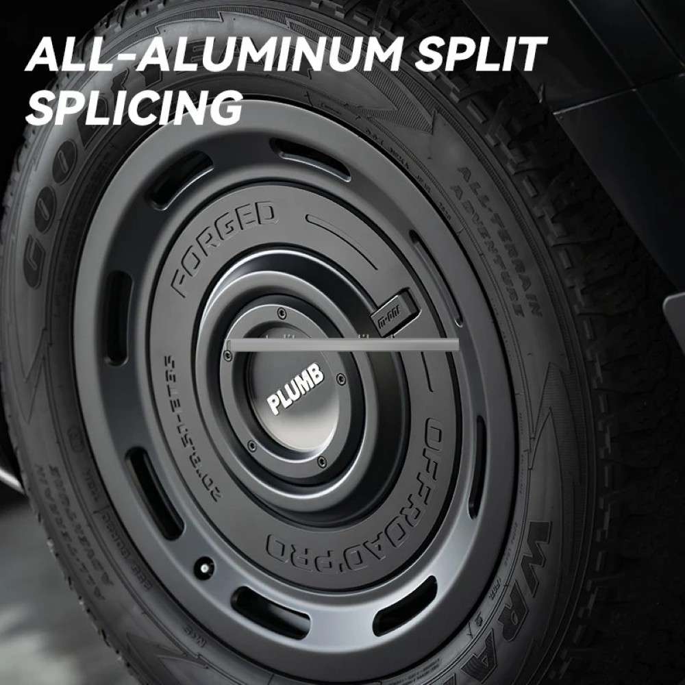 Car Craft Compatible With Range Land Rover Defender 2020-2025 Plumb M-one Alloy Wheel Macwheel Rim Black 22 Inch Plumb-018 - CAR CRAFT INDIA