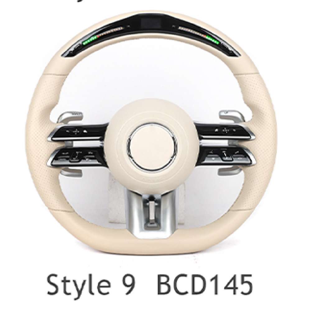 Car Craft Compatible With Mercedes A B C E S G V M Class Ml Gl Gla Glb Glc Gle Gls Slk G55 G63 G Wagon Eqs Upgraded Custom Amg Brabus Maybach Full Steering Wheel Style 9bcd145 CC-8147 - CAR CRAFT INDIA