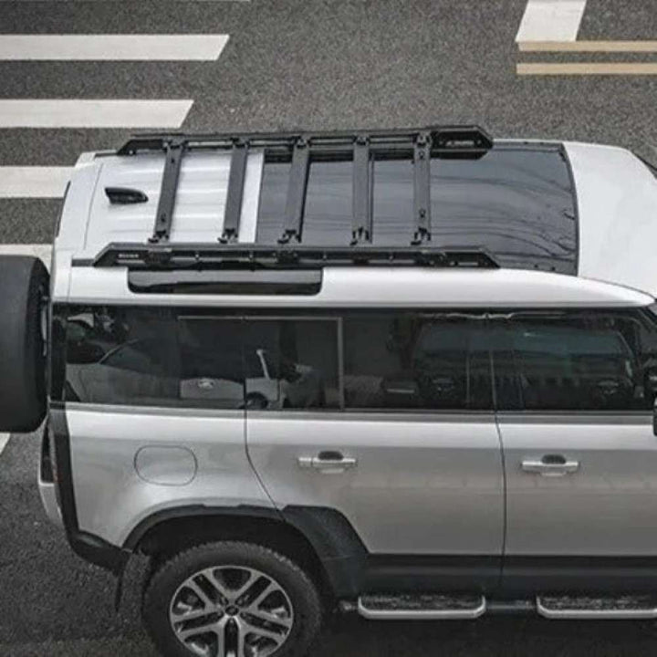 Car Craft Compatible With Range Land Rover Defender 2020-2025 110 Plumb M-one Adjustable Slimline Roof Rail Rack Plumb-006 - CAR CRAFT INDIA