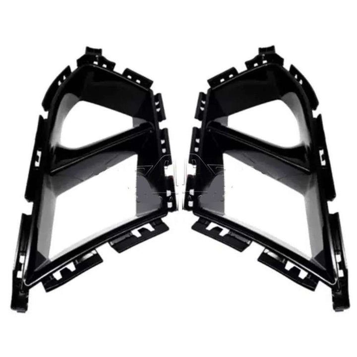 Car Craft Compatible With Bmw 3 Series G80 G82 2020+ M3 M4 Front Bumper Lip Splitter Skirts Fog Lamp Air Vent Trim Cover Ar-bm-0251 Cf Carbon Fiber Look - CAR CRAFT INDIA