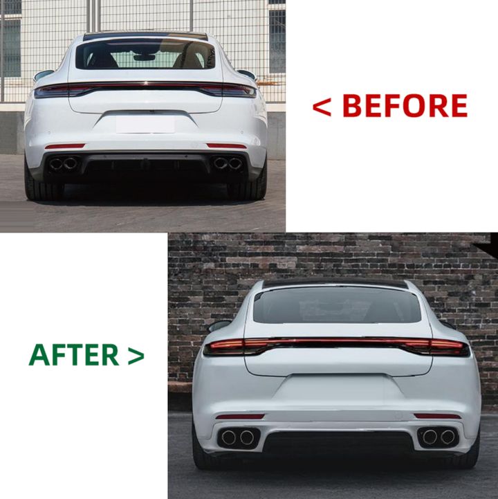 Car Craft Compatible With Porsche Panamera 971.2 2021-2023 Upgrade Facelift Bumper Bodykit Conver To 971.2 2021-2023 Turbo S CC-5611 - CAR CRAFT INDIA